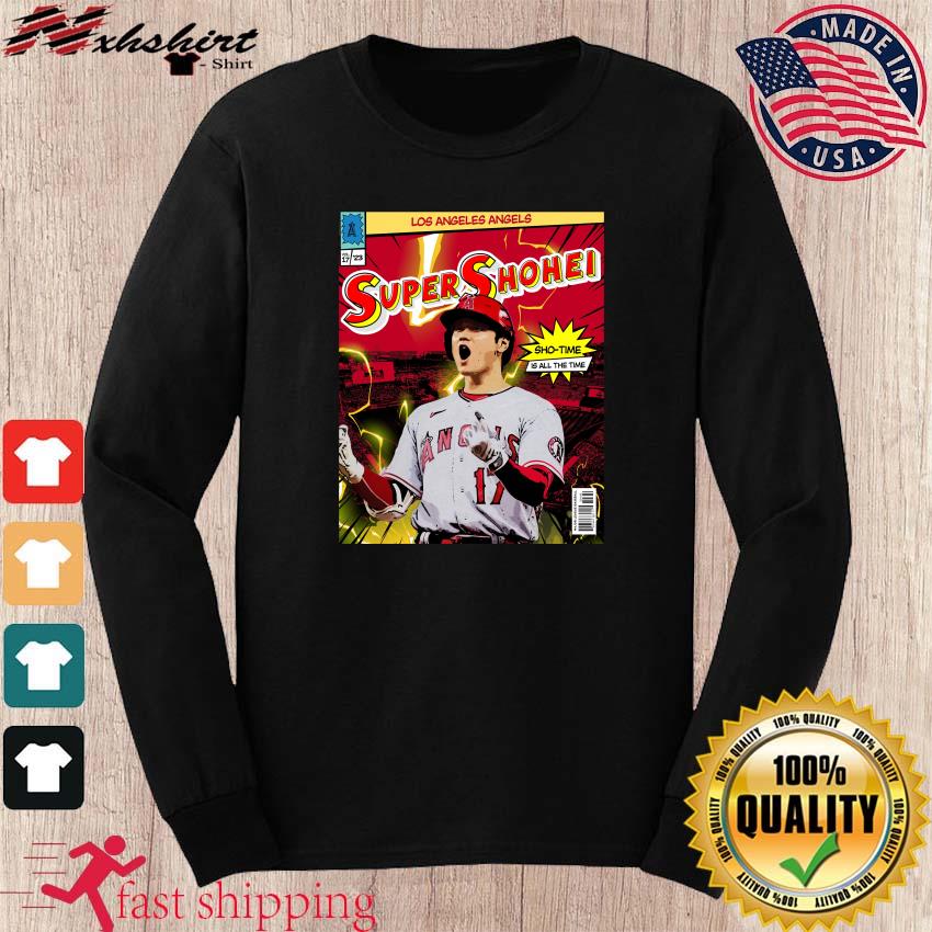 Sho Time Los Angeles Angels Super Shohei Shirt, hoodie, longsleeve