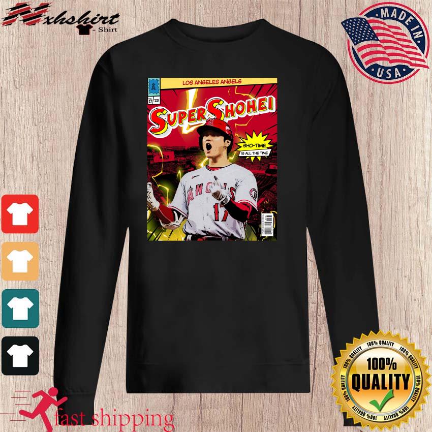 Sho Time Los Angeles Angels Super Shohei Shirt, hoodie, longsleeve