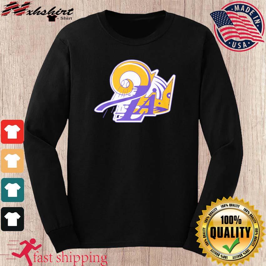 Los angeles Dodgers rams Lakers T-shirt, hoodie, sweater, long sleeve and  tank top