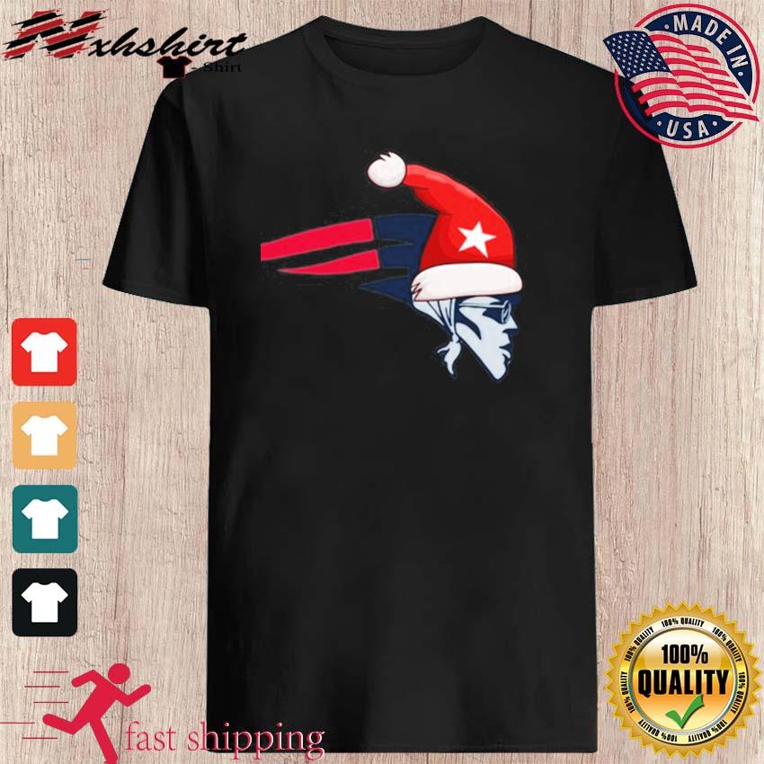 Old School New England Patriots Logo Santa Shirt