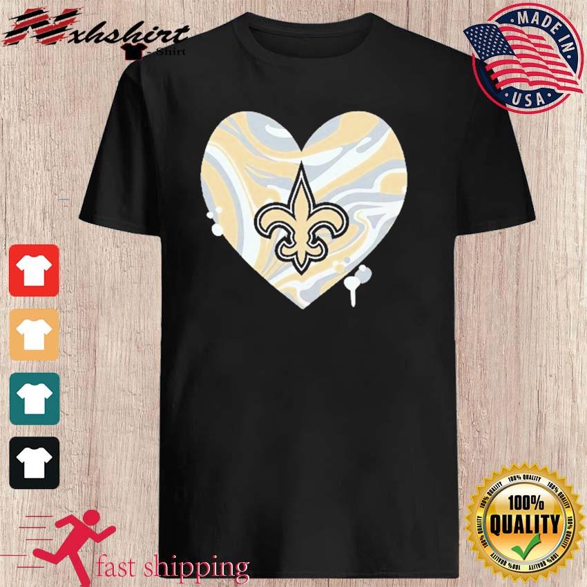 New Orleans Saints Heart Dolman Shirt, hoodie, sweater, long sleeve and  tank top