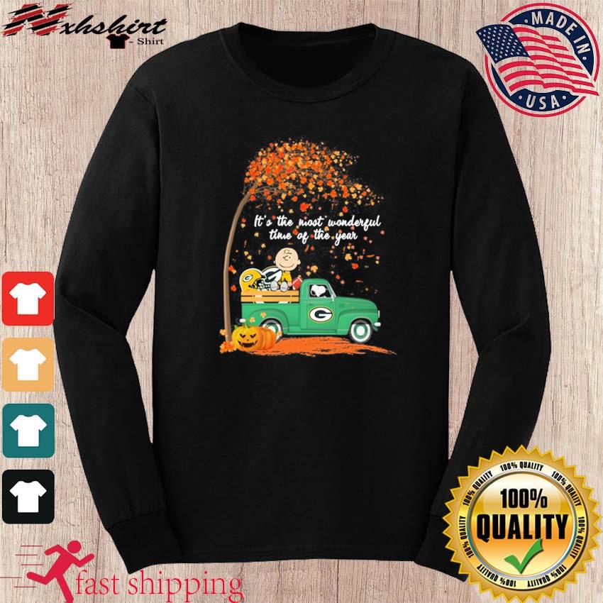 Green Bay Packers In The Most Wonderful Time Of The Year shirt, hoodie,  sweater, long sleeve and tank top