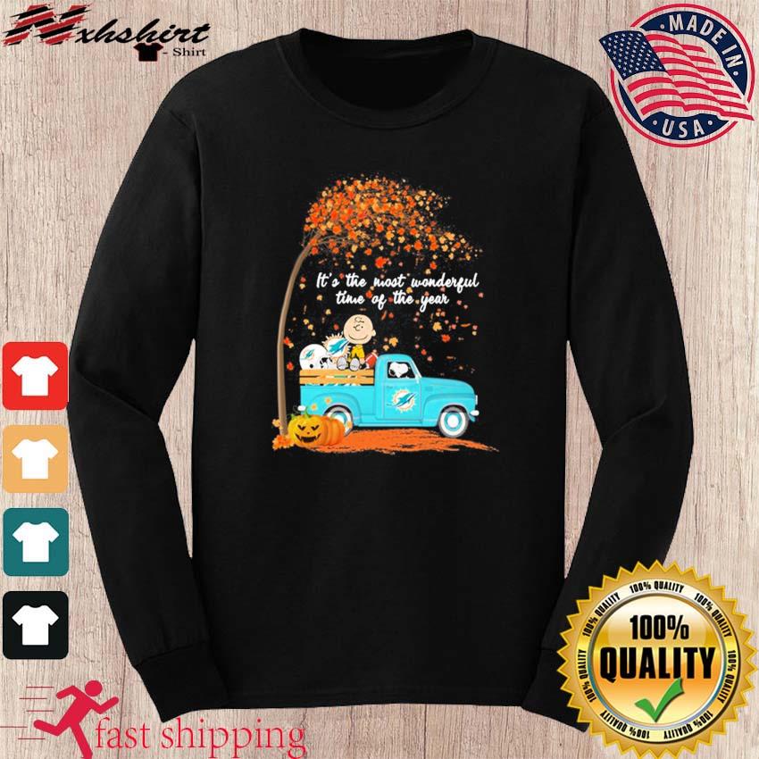 Christmas Snoopy Miami Dolphins Shirt, hoodie, sweater and long sleeve