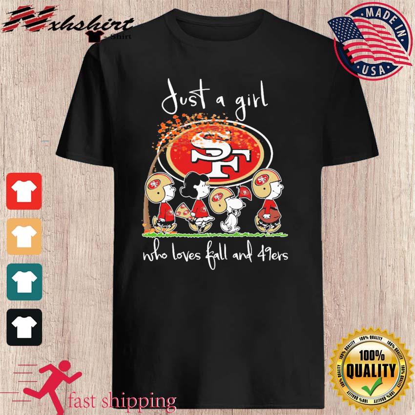 This Girl Loves Her San Francisco 49Ers Shirt - Peanutstee