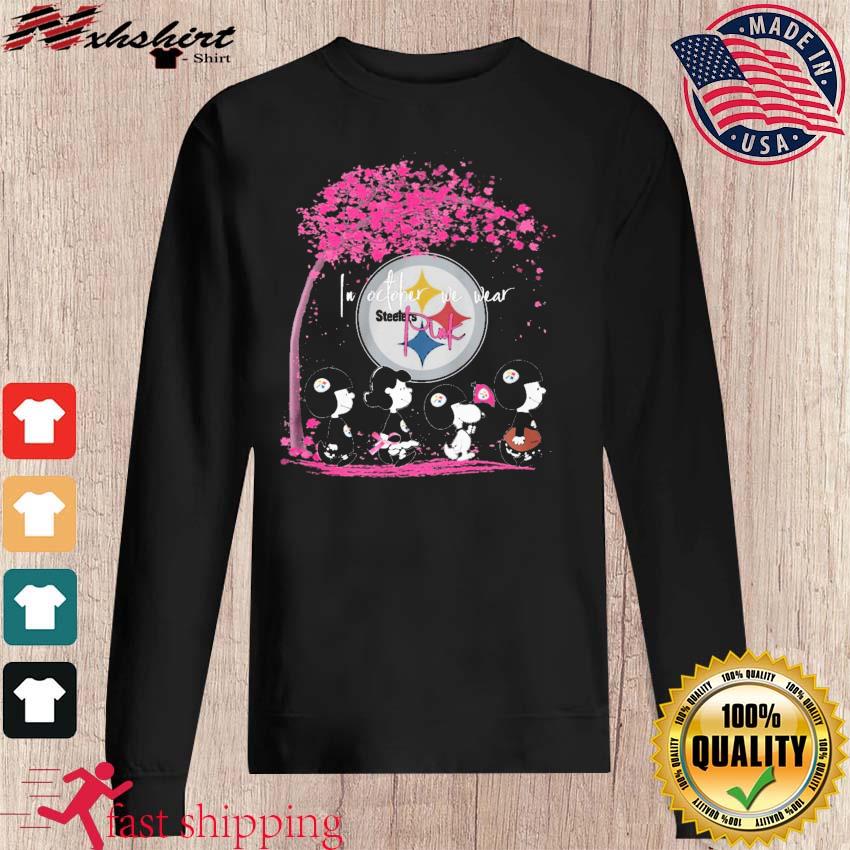 Pittsburgh Steelers In October We Wear Pink shirt, hoodie, sweater, long  sleeve and tank top