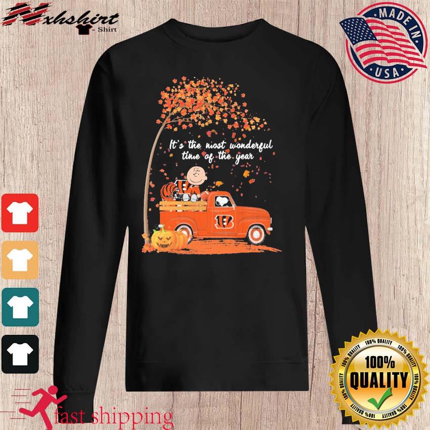 Cincinnati Bengals Snoopy and Charlie Brown Peanuts shirt, hoodie