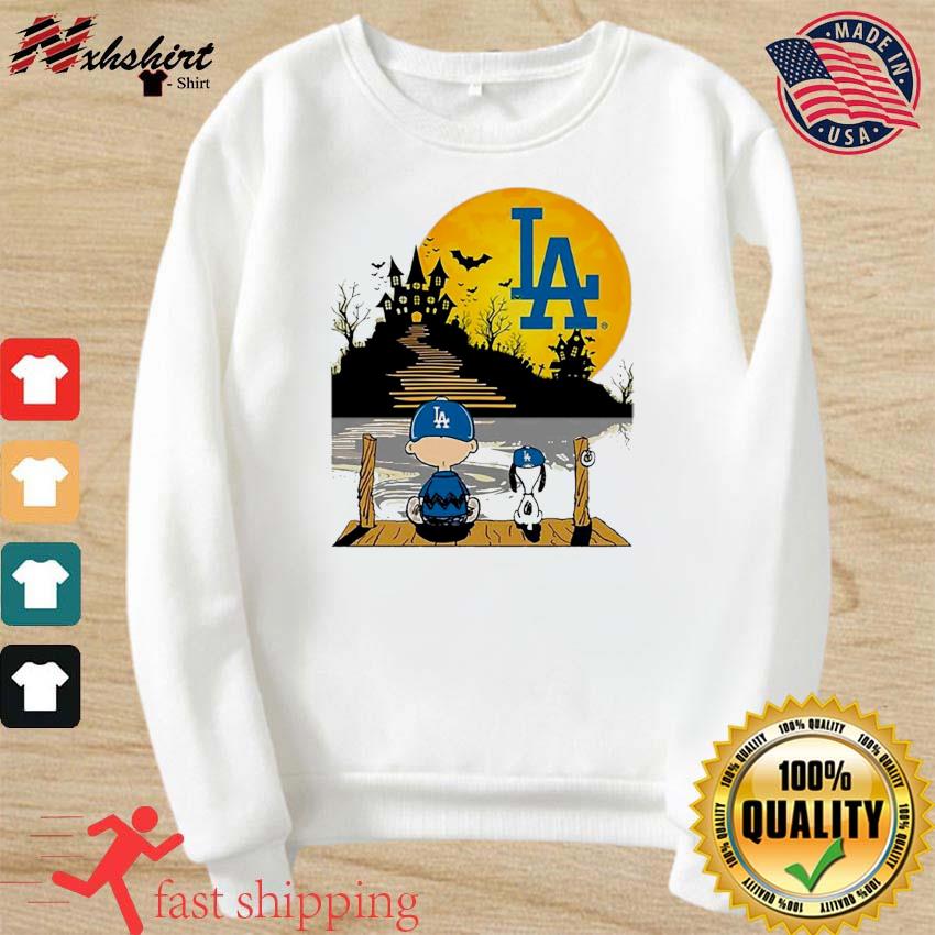 Charlie Brown And Snoopy Playing Baseball Los Angeles Dodgers MLB 2023 Shirt,  hoodie, sweater, long sleeve and tank top