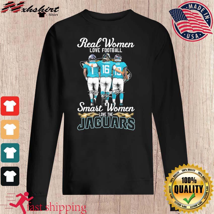 Product real women love Football smart women love the jacksonville