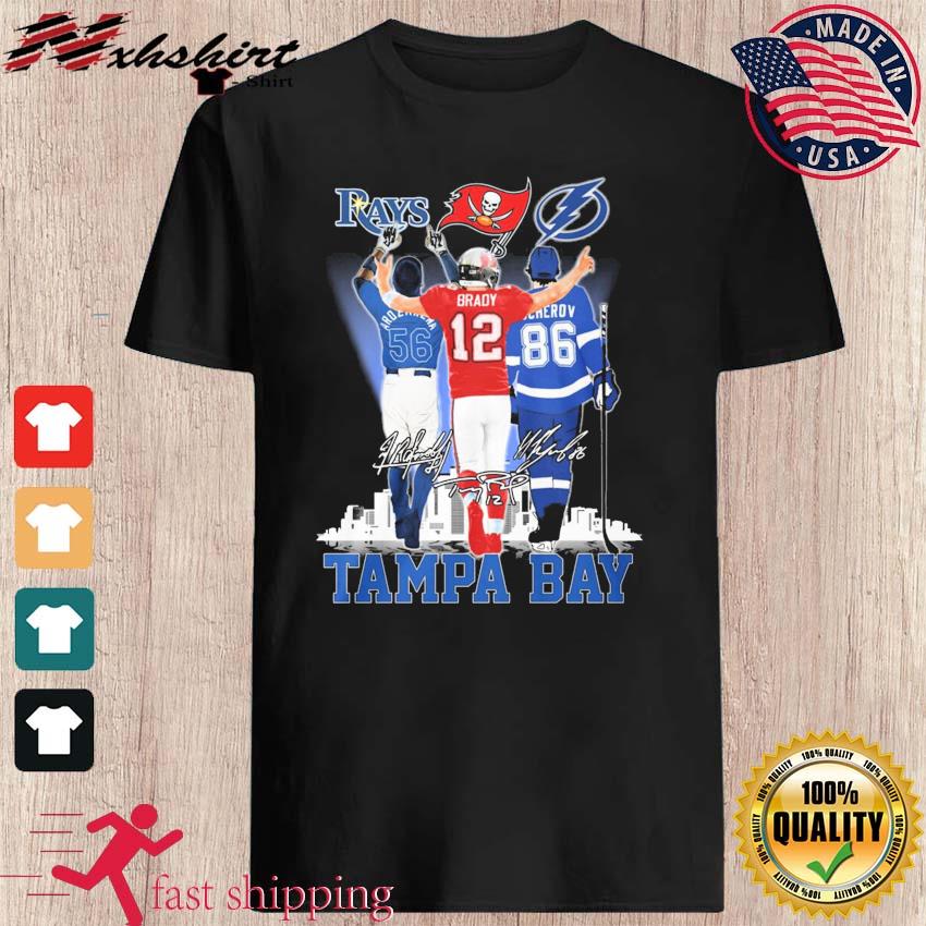 Tampa Bay Lightning Buccaneers Rays Nikita Kucherov Brady and