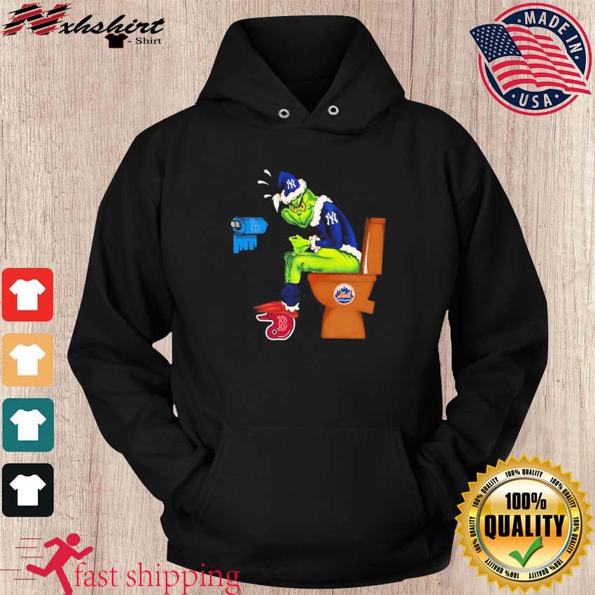 New York Yankees Grinch Make Shit Funny Football T Shirts, Hoodies,  Sweatshirts & Merch