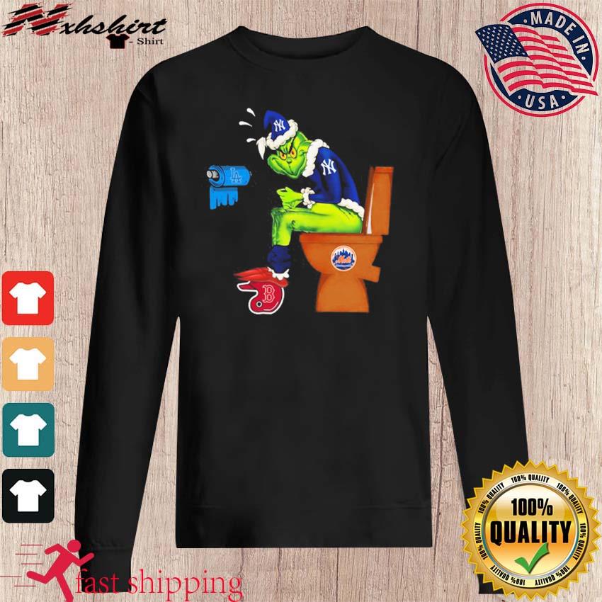 New York Yankees Grinch Make Shit Funny Football T Shirts, Hoodies,  Sweatshirts & Merch