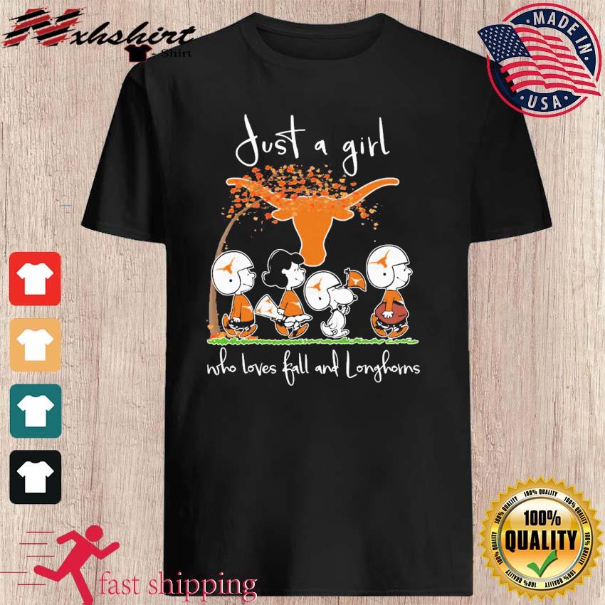 Official The Peanuts Just a girl who loves fall and Dallas Cowboys Shirt,  hoodie, sweater, long sleeve and tank top