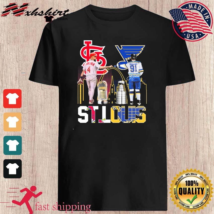 St Louis Sport St Louis Cardinals Molina and Tarasenko St. Louis Blues shirt,  hoodie, sweater, long sleeve and tank top