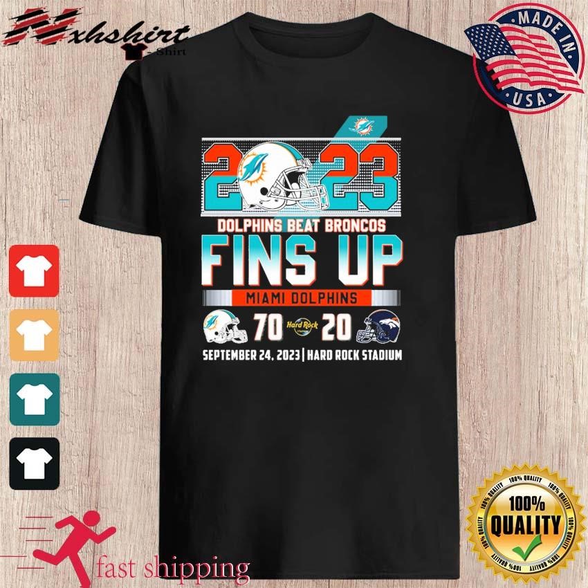 Miami Dolphins FINS UP Shirt