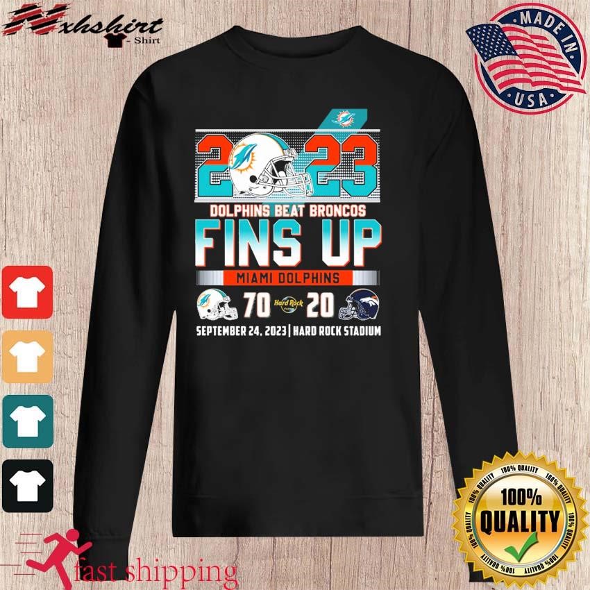 Miami Dolphins go Fins logo 2023 T-shirt, hoodie, sweater, long sleeve and  tank top