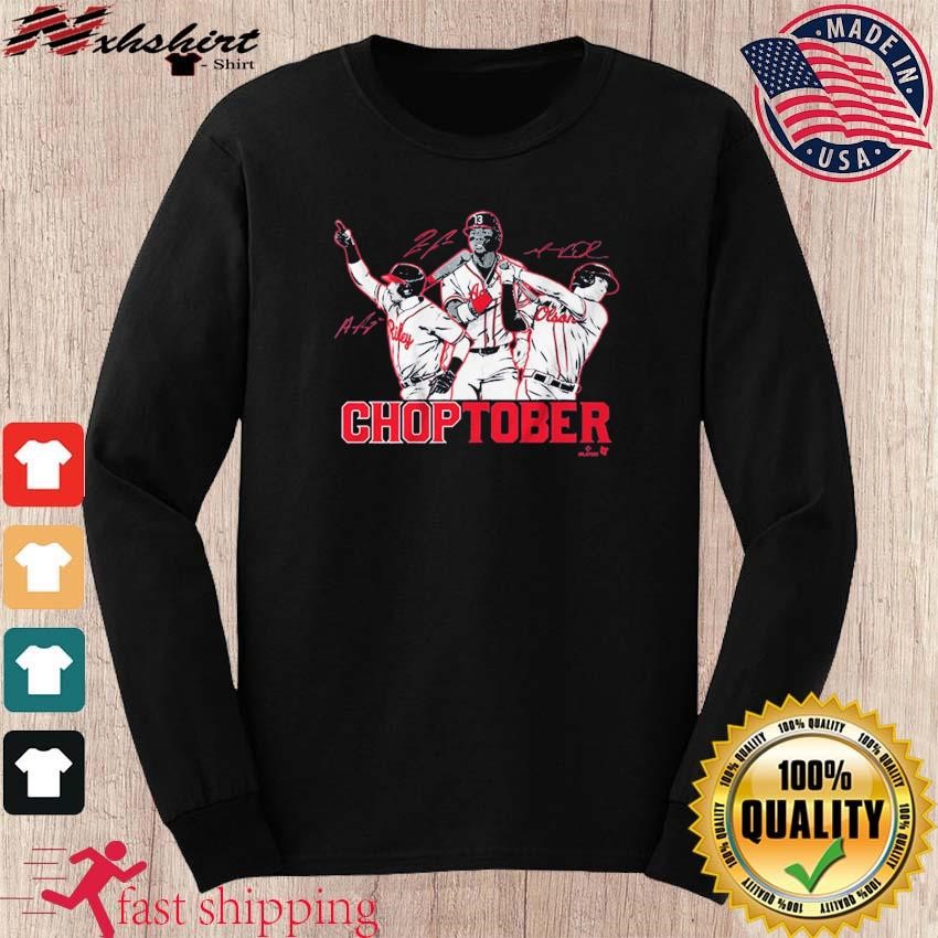 Official Choptober Atlanta Braves 2023 Postseason Shirt, hoodie