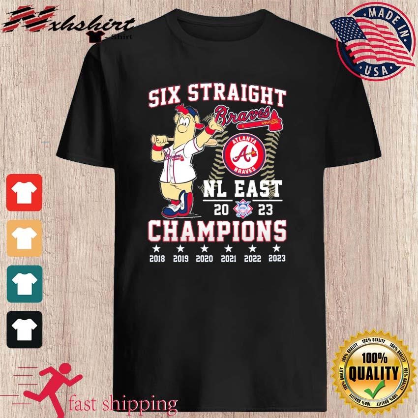 Atlanta braves the east is ours 2022 nl east champions shirt, hoodie,  longsleeve tee, sweater