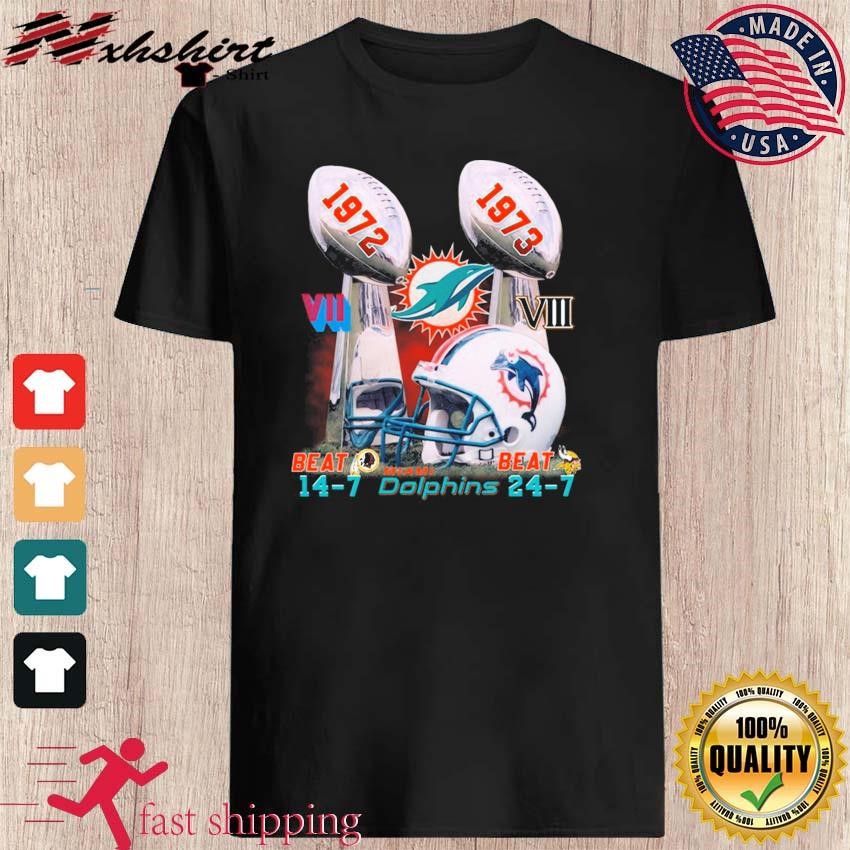 Miami Dolphins Back 2 Back Tee