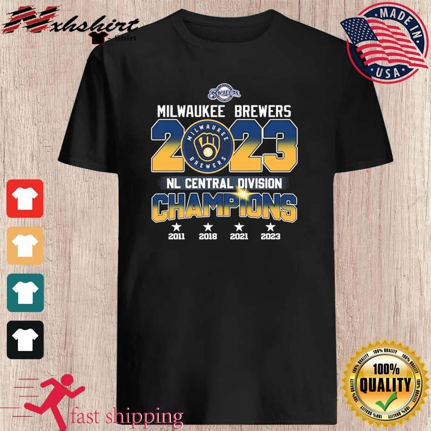 Milwaukee Brewer NL Central Division Champions 2023 shirt, hoodie