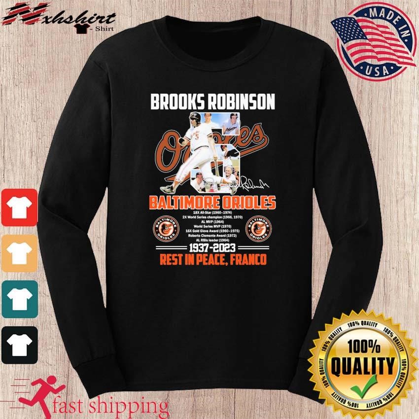 Brooks Robinson Baltimore Orioles 1973-2023 Rest In Peace Signature Shirt