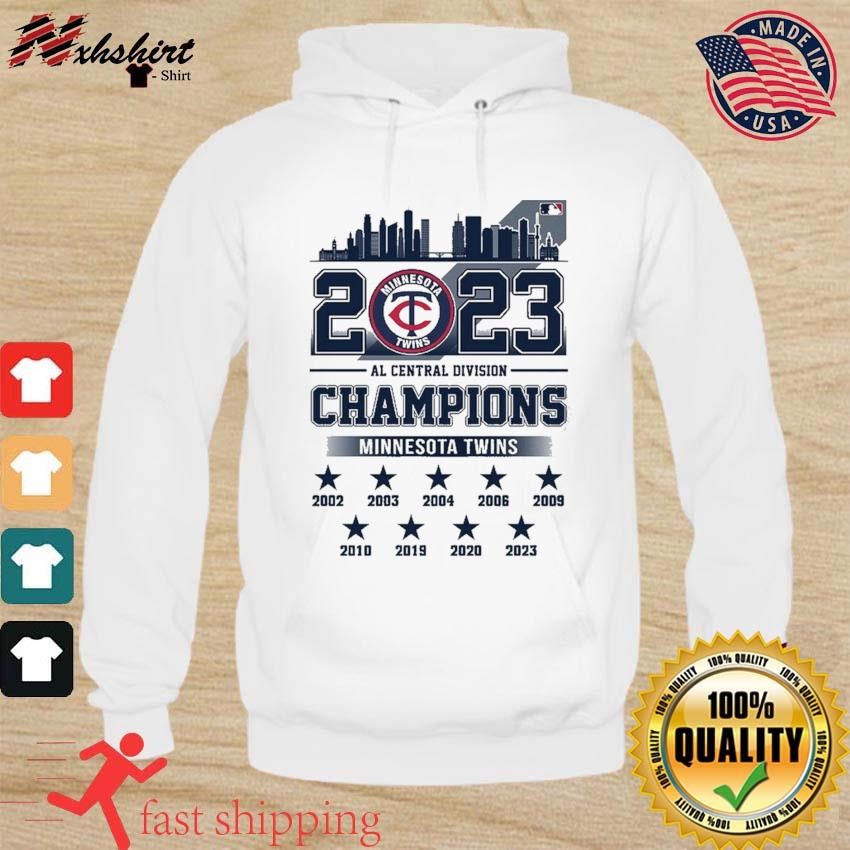 Skyline city 2023 AL Central Division Champions Minnesota Twins