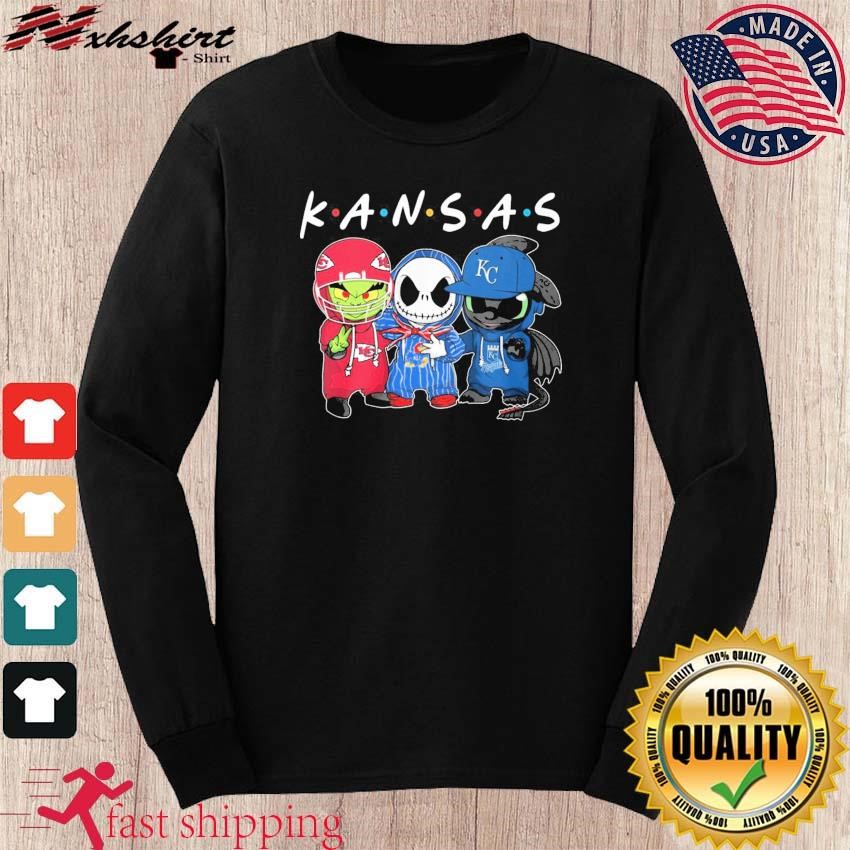 Grinch Jack Skellington Kansas City Chiefs Kansas City Royals T