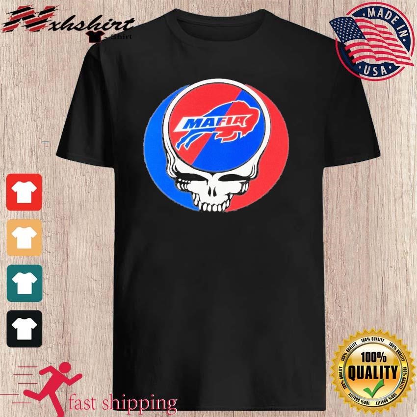 Cool Grateful Dead Buffalo Bills Shirt, hoodie, sweater, long sleeve and  tank top