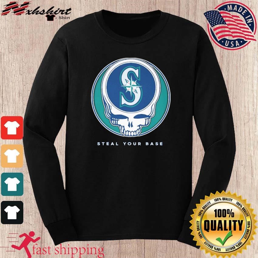 Grateful Dead Seattle Mariners Steal Your Base Logo Shirt, hoodie, sweater,  long sleeve and tank top
