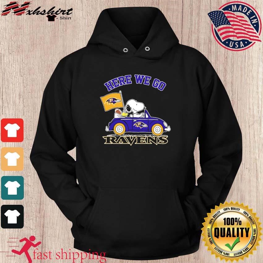 Snoopy And Woodstock Baltimore Ravens Christmas Shirt, hoodie, sweater,  long sleeve and tank top