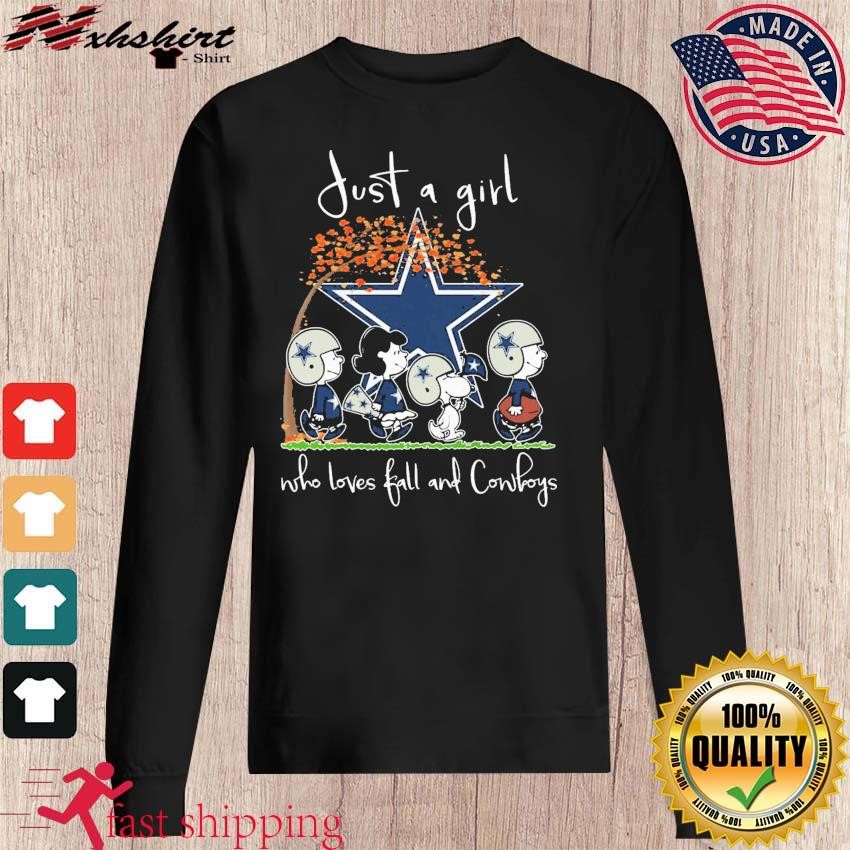 Just A Girl In Love With Her Dallas Cowboys shirt, hoodie, sweater, long  sleeve and tank top