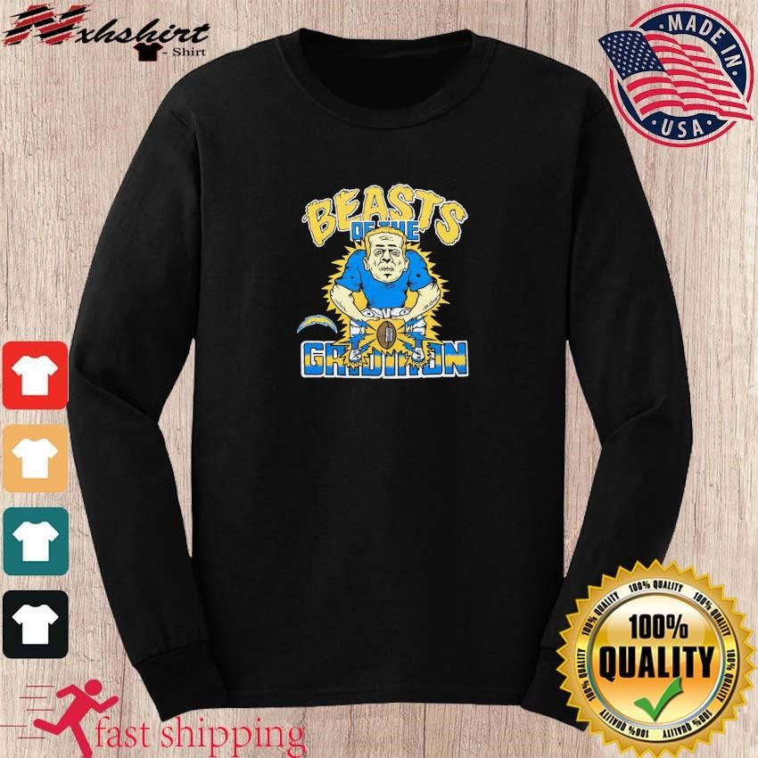 Los Angeles Chargers mascot beasts of the gridiron shirt, hoodie, sweater,  long sleeve and tank top