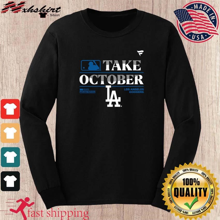 Los Angeles Dodgers 2023 Postseason Locker Room logo shirt, hoodie