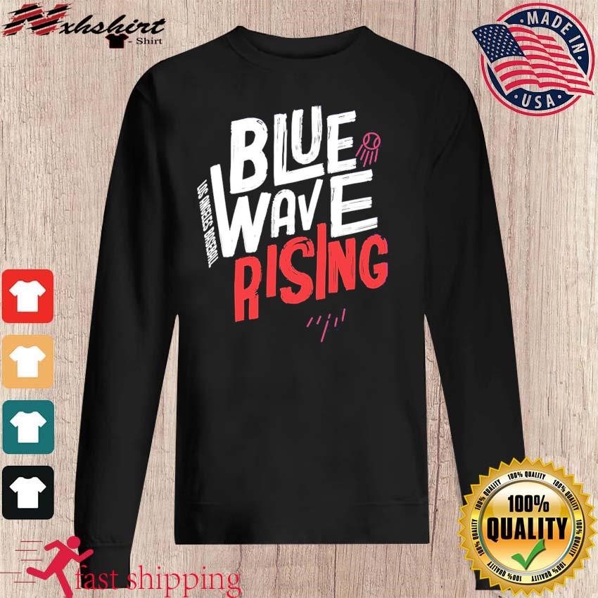 Los Angeles Dodgers blue wave rising logo shirt, hoodie, sweater, long  sleeve and tank top