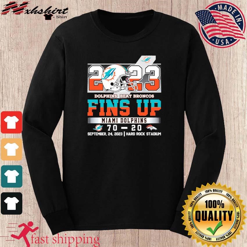 Miami Dolphins FINS UP Shirt