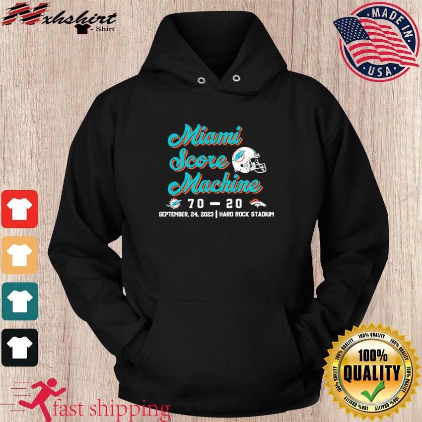 Miami Score Machine Miami Dolphins Shirt, hoodie, sweater, long