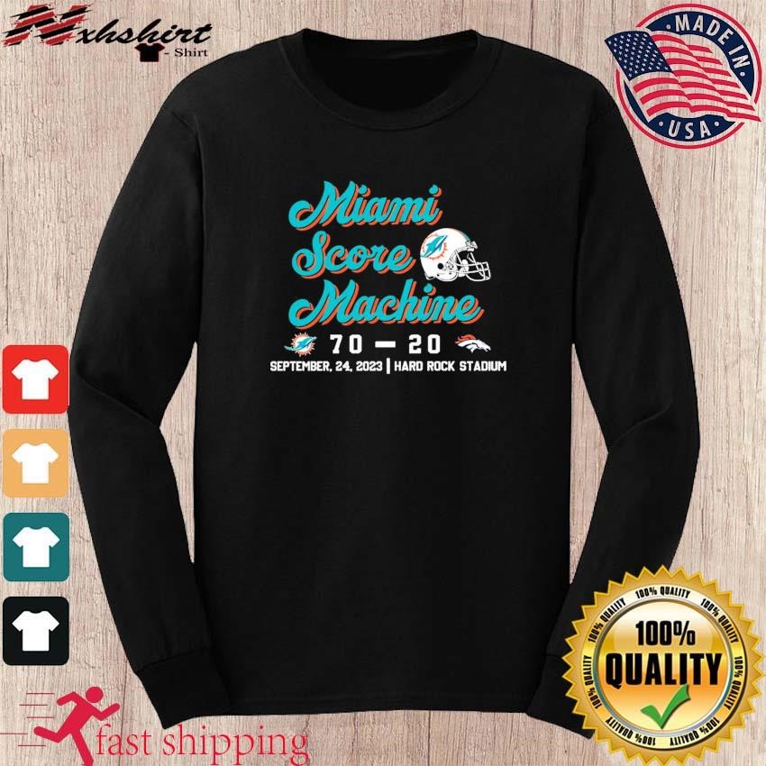 Miami Dolphins 70 20 Nuff Said Shirt