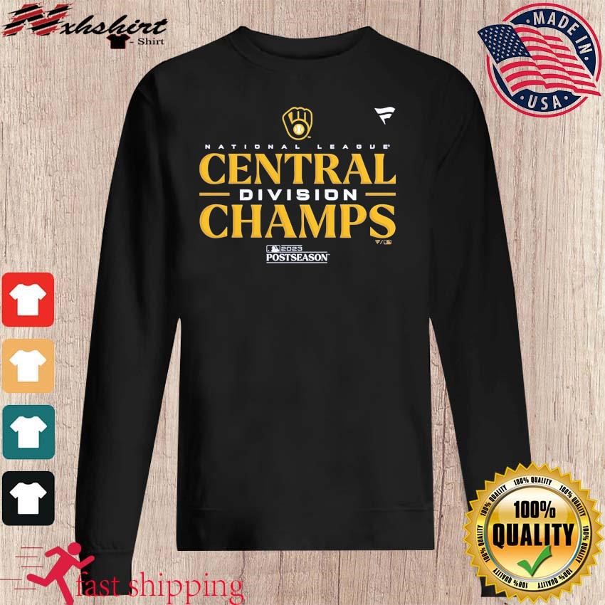 Milwaukee Brewers 2023 Nl Central Division Champions Locker Room T