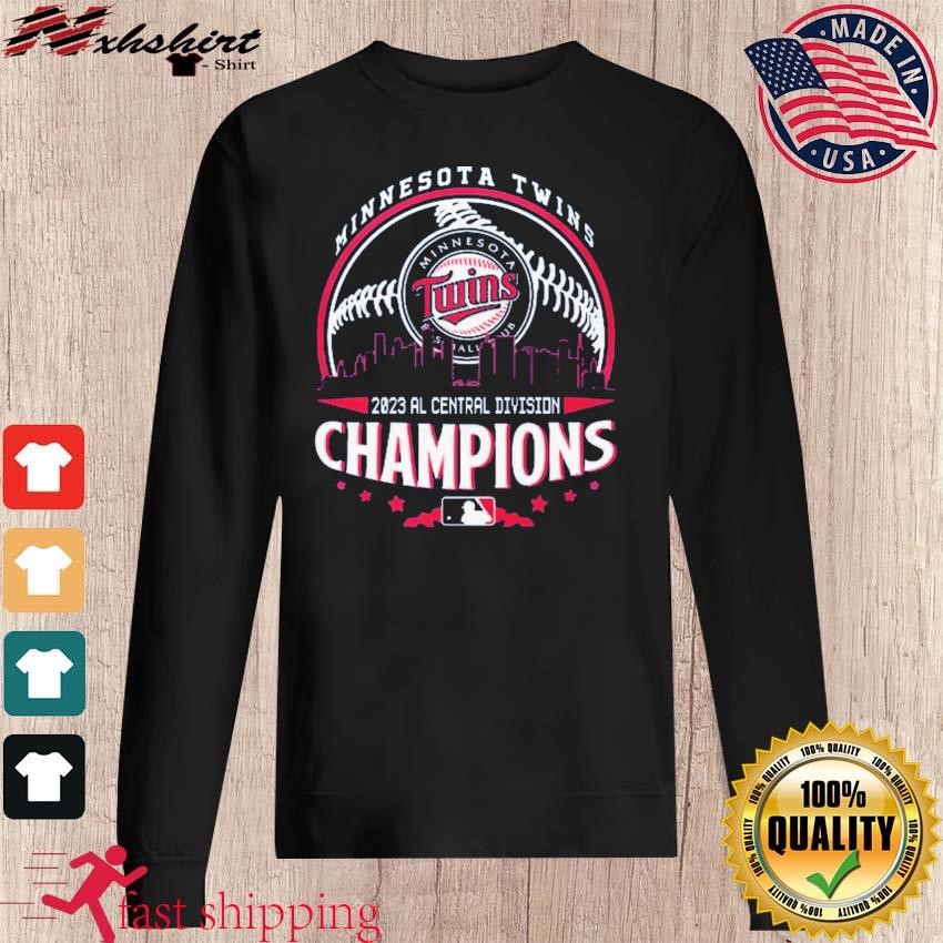 Minnesota Twins 2023 AL Central Division Champions Skyline Shirt, hoodie,  sweater, long sleeve and tank top