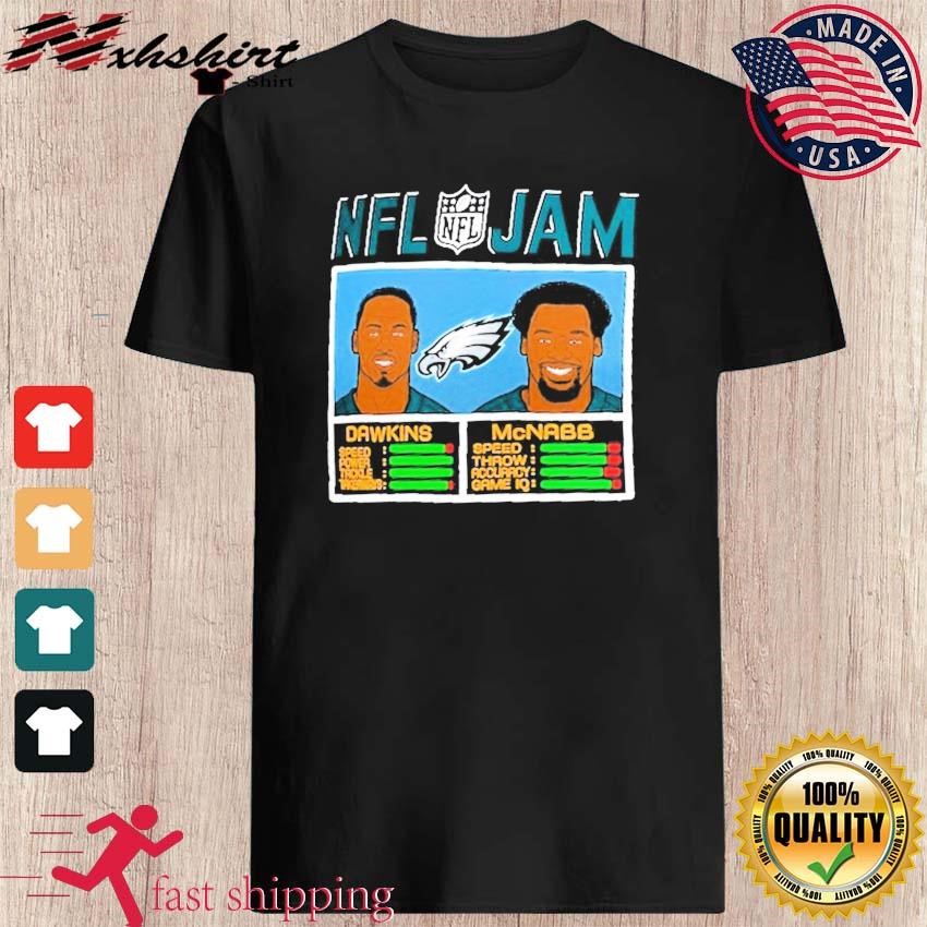 NFL Jam Philadelphia Eagles Brian Dawkins & Donovan McNabb Shirt