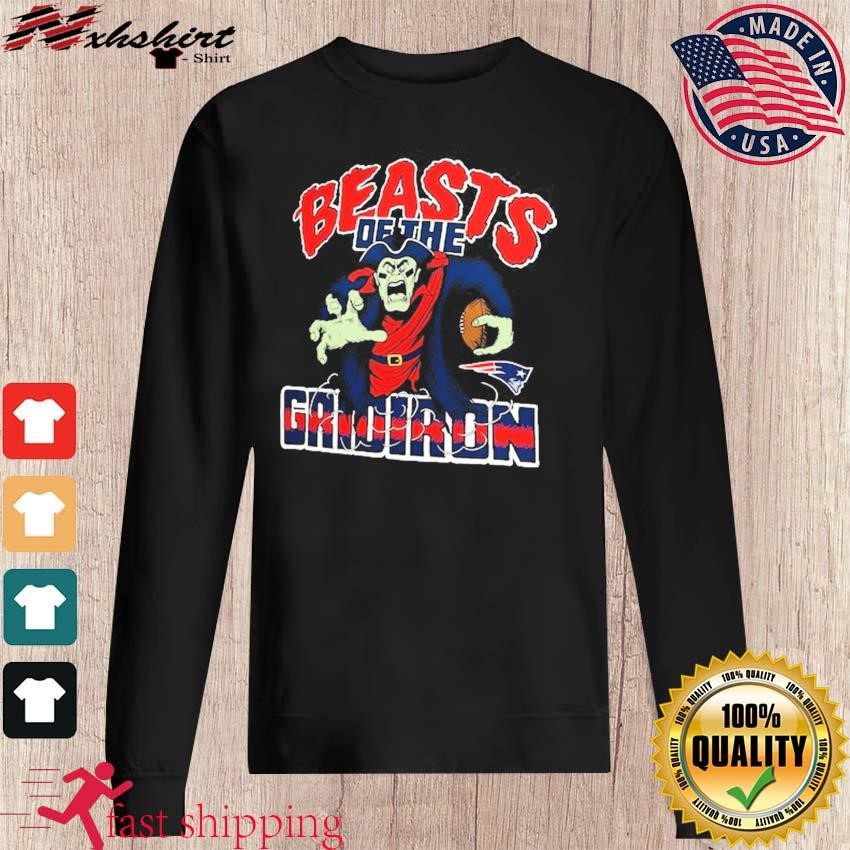 New England Patriots Beasts Of The Gridiron Shirt, hoodie, sweater, long  sleeve and tank top