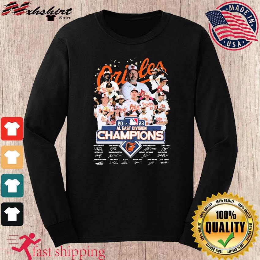 Baltimore Orioles 2023 AL East Division Champions Poster Shirt, hoodie,  sweater, long sleeve and tank top
