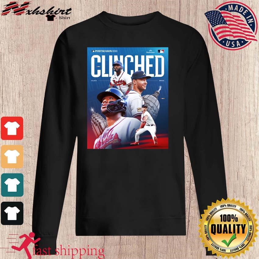 We're in Atlanta Braves 2023 Postseason shirt, hoodie, sweater, long sleeve  and tank top