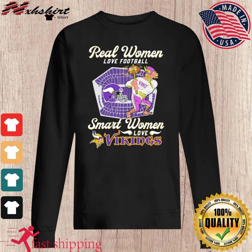 Smart Women Love Minnesota Vikings Shirt