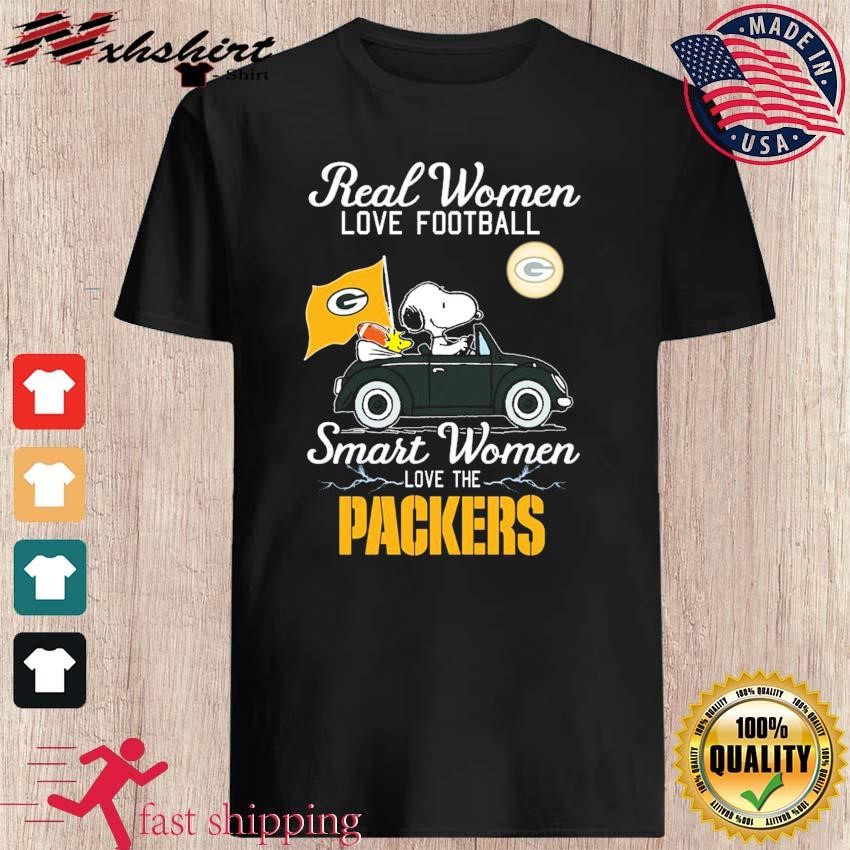 Real Women love football Smart Women love the Green Bay Packers shirt,  hoodie, sweater, long sleeve and tank top