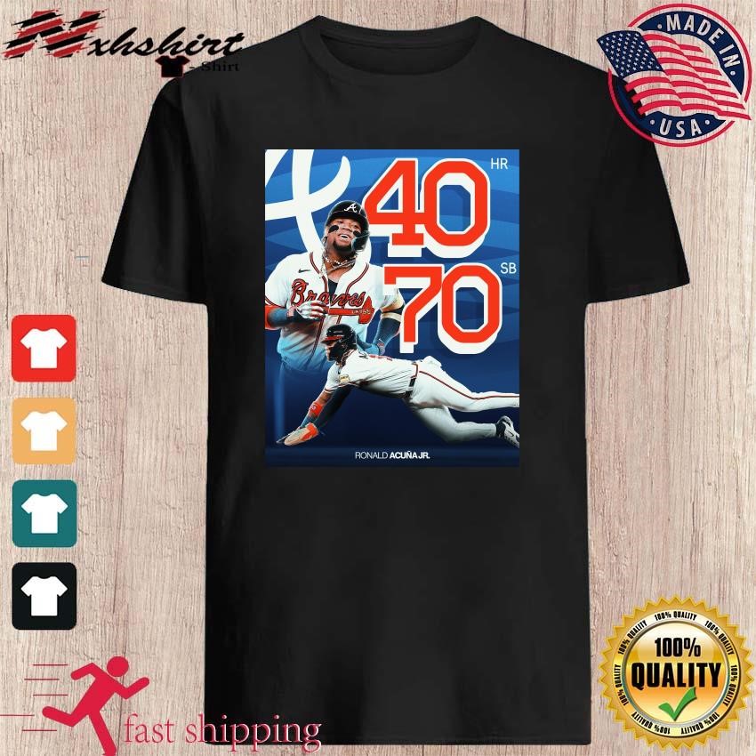 Ronald Acuña Jr. Atlanta Braves Mr. steal your base shirt, hoodie, sweater,  long sleeve and tank top