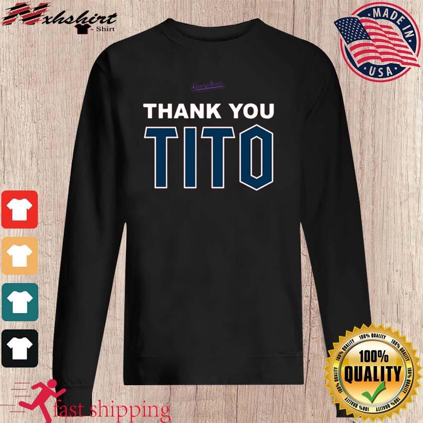 Terry Francona Thank You Tito Shirt