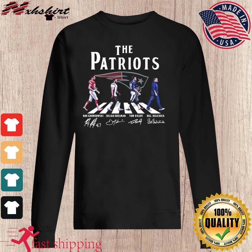 New England Patriots Rob Gronkowski and Tom Brady's and Julian Edelman  signatures shirt, hoodie, sweater, long sleeve and tank top