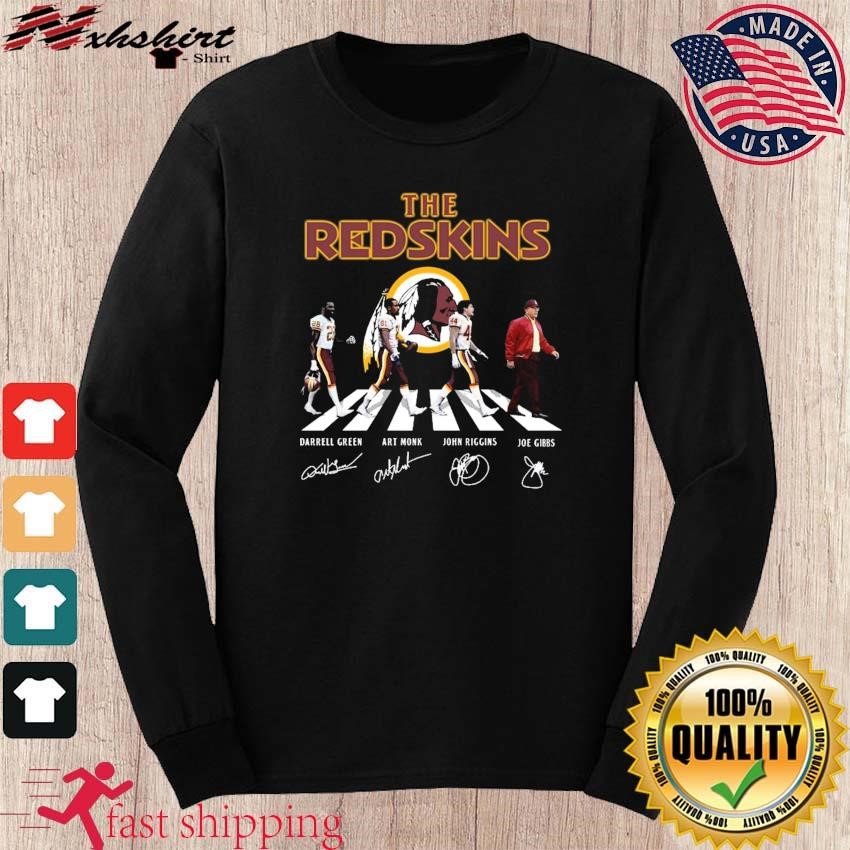 Washington Redskins Walking Abbey Road Signatures Hat, hoodie