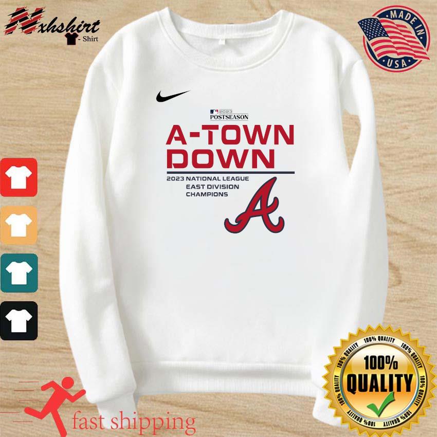 Atlanta Braves National League East Division Champions 2023 Postseason T-Shirt,  hoodie, sweater, long sleeve and tank top