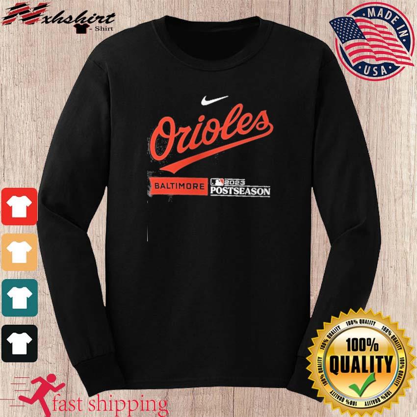 MLB Nike Baltimore Orioles 2023 Postseason Shirt, hoodie, sweater, long  sleeve and tank top